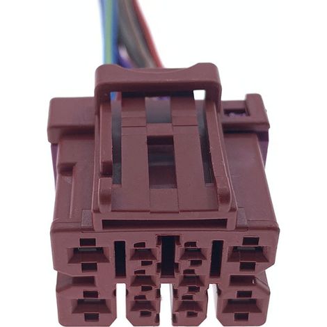 Connecteur de faisceau de câblage de siège Volkswagen Audi 4F0 937 733 B, mâle/femelle, 10 broches connecteur simple 4F0 937 743 B.