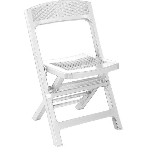 SILLA PLEGABLE RESINA ASSO BLANCA (1/2)