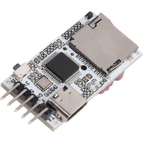 Lecteur de cartes mémoire TTL vers format TXT, adaptateur convertisseur série TTL avec ports USB-C et UART pour Raspberry Pi (1/5)