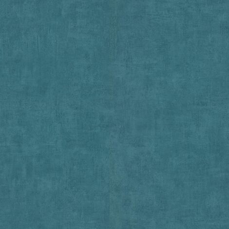 Carta parati vinile effetto intonaco turchese 10m x 53cm (1/4)