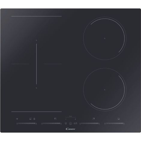 Candy CTPS64MCTTWIFI1. Colore del prodotto: Nero, Posizionamento dell'apparecchio: Da incasso, Dimensione della larghezza del piano cottura: 60 cm. Tipo di controllo: Touch, Posizione di controllo:... (1/5)