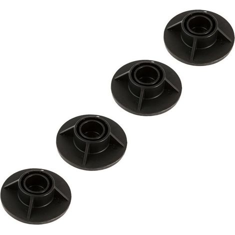Kit de pieds de support en acier noir pour piscine – Compatible piscines rondes et rectangulaires – Renforcement structurel – Installation facile – Autlead (1/5)