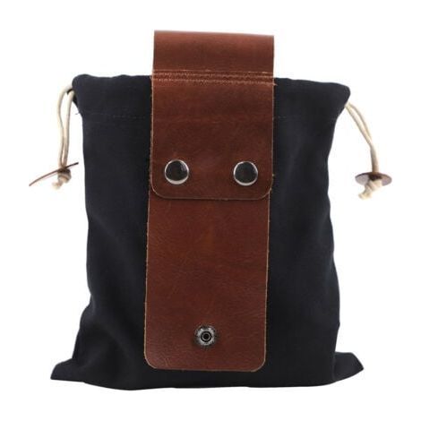 (Grün) Faltbare Sammeltasche Oxford-Gewebe Obstpflücktasche Robuste Werkzeugtasche mit Lederbezug für Camping/Picknick/Outdoor-Wandern (1/5)