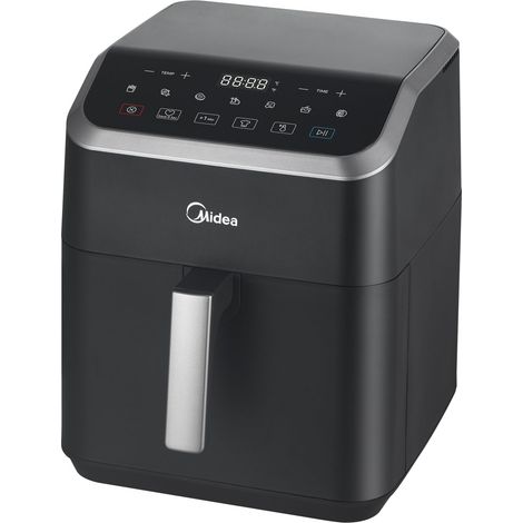 MIDEA Heißluftfritteuse MAD55000ADK, 5 L, 1600 W, schwarz (1/5)
