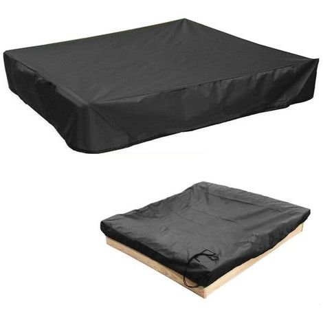 Waterproof Cover Sandbox Swimming Pool - Garden Oxford Cloth Cord Toys Tarpaulin Dust Protection Waterproof Rain Fall for Or Farm Dust (150 x 150 cm)