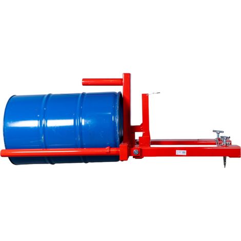 Pince à fûts et basculeur de fûts pour chariot élévateur 220L 400kg MW Tools VTGR400 (1/5)