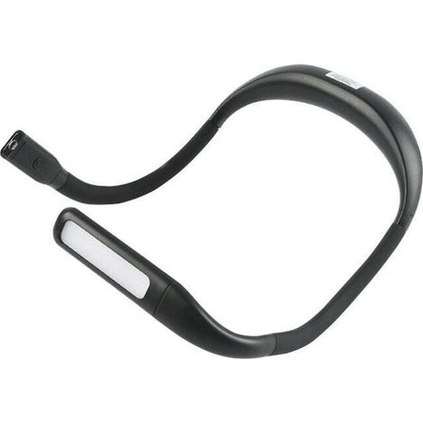 Lámpara de lectura, portátil, de cuello, con batería de 1800 mAh, ideal para acampar al aire libre. - Crezuo