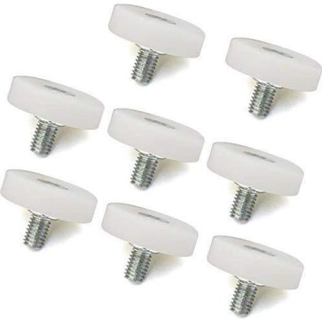 Rouleau Guidage Nylon Plastique 26mm pour Rails (1/3)