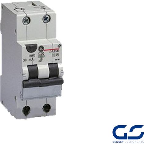 Interruptor Magnetotérmico Dif. 1P+N 32A 30mA Clase AC 6kA General Electric 608666 EAN 541365608666