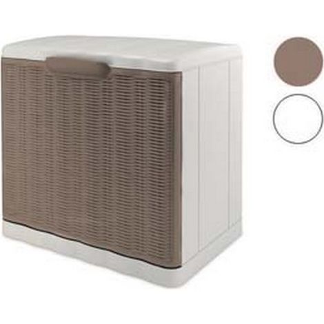 1PZ SCARPIERA ELEGANCE IN POLIPROPILENE - cm.40x30x40h. - colore bianco