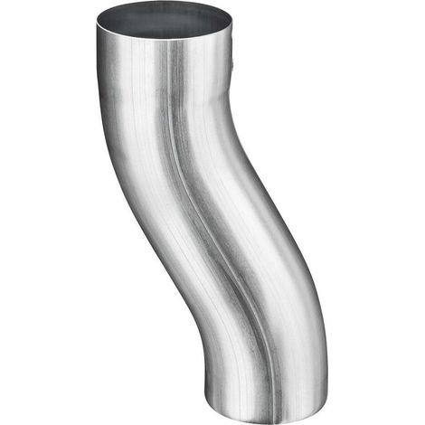 GRÖMO ZINK Sockelknie TITANZINK ø100, 62295 (1/5)