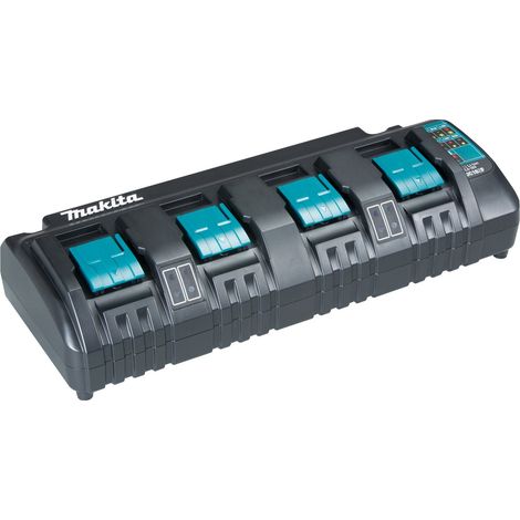 Langsames Ladegerät für 4 Li-Ion-Akkus 14,4 bis 18 V - MAKITA DC18SF