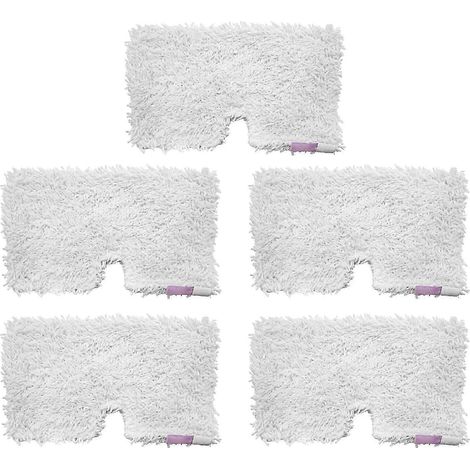 Lot de 5 lingettes de rechange AURA pour balai vapeur Shark, compatibles avec les modèles S3500, S3550 et S3901. (1/5)