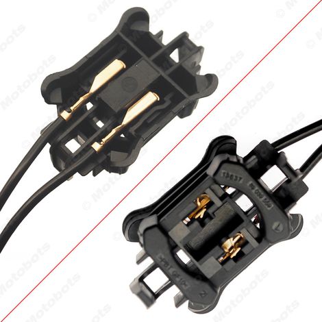 Convient pour Ford Mondeo/Peugeot : câble d'alimentation, adaptateur de phare, connecteur de douille pour lampe halogène et faisceau de câbles (1/4)