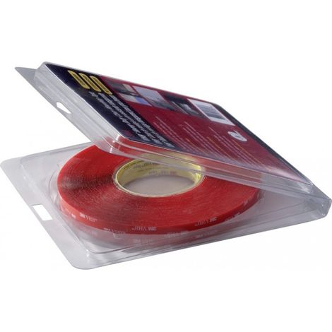 Cinta adhesivo doble cara 4910F 25mmx33mx1mm hochtransp. (por 3)