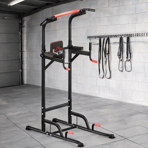 Station de musculation avec barre de traction et repose-bras (1/5)