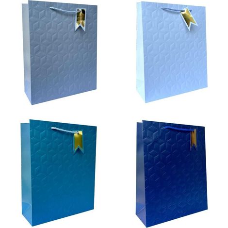 Bolsa de regalo universal talla S con relieve mixto