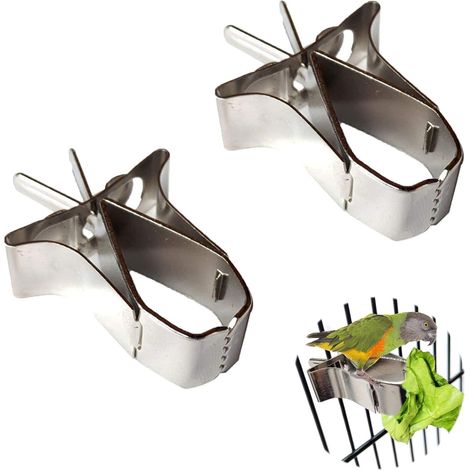 Mangeoire pour perroquets et oiseaux, récipient pour la nourriture ou l'eau dans les cages et les zones d'élevage domestiques.-AquaForge (1/5)