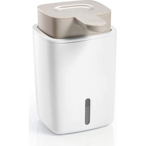 Tescoma Dispenser Sapone 270 ml Lagoon, Bianco (1/4)