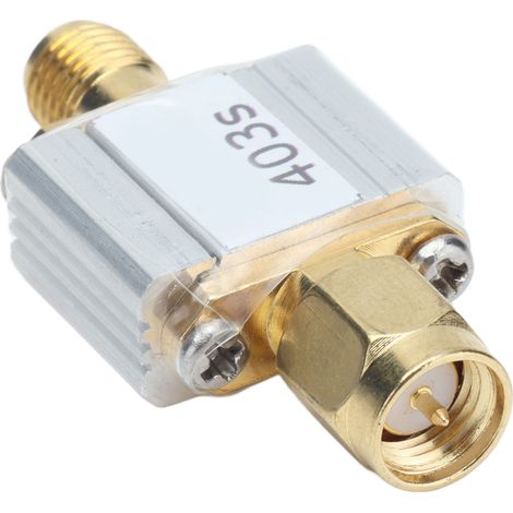 Filtre passe-bande à ondes acoustiques de surface (SAW) métallique, bande passante de 1 dB, pour équipement de réception 403 MHz FBP-403s (1/5)