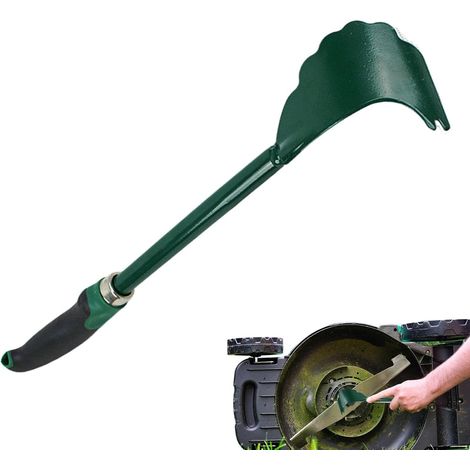 Herramienta de limpieza para cortacésped, herramienta para limpiar la plataforma de corte - Limpiador de la plataforma de corte Herramientas de jardín multifuncionales, ligeras para una limpieza fáci (1/5)