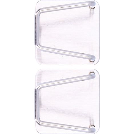 Lot de 2 porte-éponges en acier inoxydable 304, antirouille et étanche, couleur argent, pour évier de cuisine