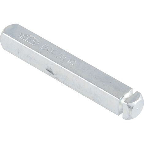 BKS Drückerstift einseitig für Standflügel 78440, 55 mm, Stahl verzinkt (1/4)