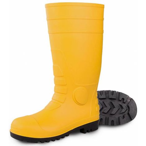 Hase Gummistiefel S5 Wiesmoor Gelb 41 (1/4)