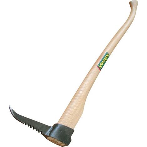 Leborgne – Pic de bûcheron 1,1 kg – Manche en bois 115 cm – Forgé pour redresser bûches – Résistant à l'usure