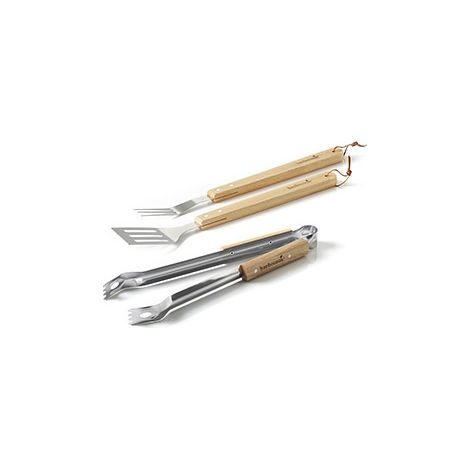 SET BBQ 3 UTENSILIOS MADERA FSC (1/2)