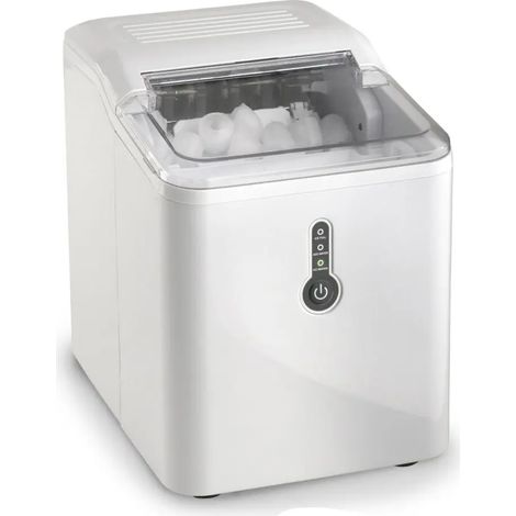 Máquina de hacer hielo 12 kg/24h con depósito de 1,7 litros (1/2)