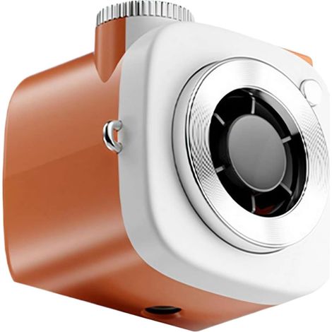 Ventilateur portable – écran numérique en forme d'appareil photo (1/5)
