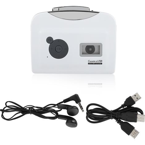 Convertisseur Audio Portable Cassette vers MP3 avec Lecteur USB et Capture Musicale (1/5)