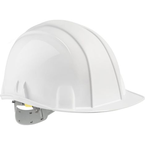 Casque de protection BRENNUS non ventilé - blanc - AUBOUEIX
