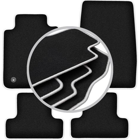 Tapis de voiture CARLUX-SILVER pour : Ford Mustang MK6 coupé (2014-)