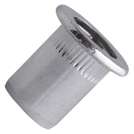 Ecrous crantés acier tête plate M4X30 boîte de 500 - SCELL-IT - TCD0430