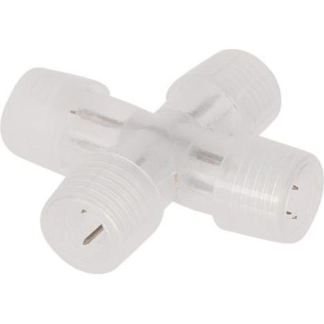 Connecteur en x pour corde lumineuse et corde lumineuse led - 1 piece (1/3)