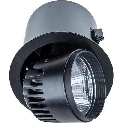 Foco empotrable LED 34W Tanto BL 3100LM RA90 RA721RBKWW12 Italux (1/3)