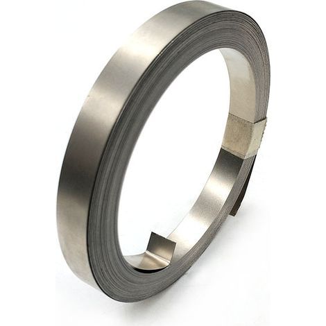 10M Pure Nickel Battery Soldering Tape, 8 x 0.15 mm (1/4)