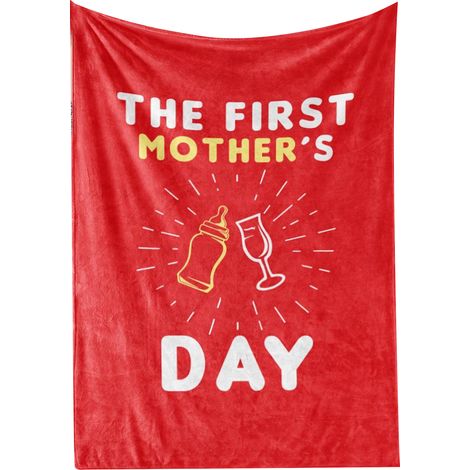 Bunte, bedruckte Decke mit Muster, weiches und atmungsaktives Polyester, maschinenwaschbar, 100 x 120 cm, ideal zum Schlafen (1/5)