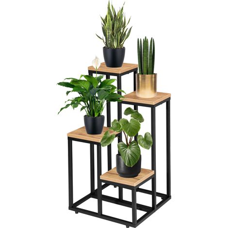 Mogren Craft schwarzer stehender Blumenständer