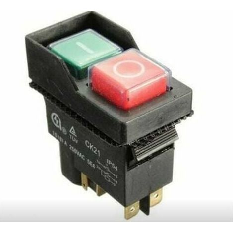Commutateur de bétonnière électrique interrupteur électromagnétique CK21B/250V 4PIN (1/4)