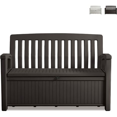 Keter Truhe aus PATIO BENCH Graphitharz