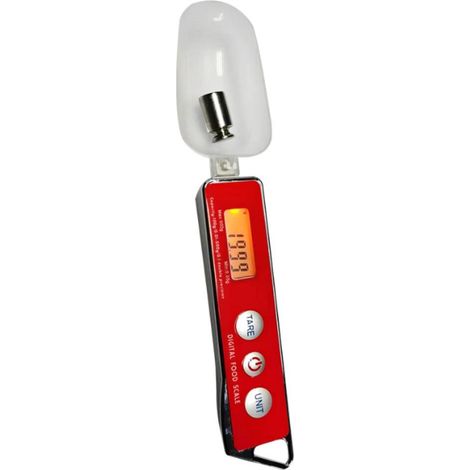 Balance à Cuillère Numérique à Plusieurs Unités de Poids 0,05 G à 500 G Balance à Cuillère à Mesurer électronique Détachable avec Fonction de Tare