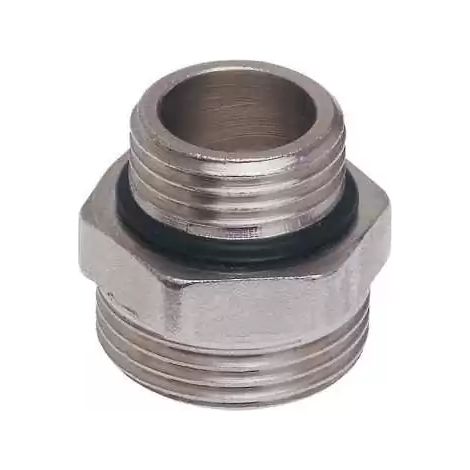 Idmar Reduzierstück aus vernickeltem Messing 3/4" x 1/2" M/G