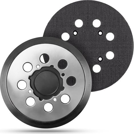 2 Pcs 125 mm Orbital Replacement Sander Pad (1/5)