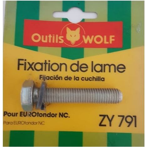 ZY791 - Vis de Lame pour Tondeuse OUTILS WOLF