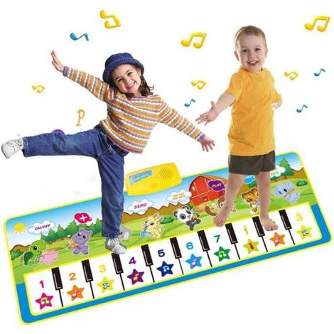 Tapis De Jeu Pour Piano Tapis Musical Multifonctionnel Jouets Éducatifs Pour L'éducation De La Petite Enfance (3914 Pouces) (1/4)