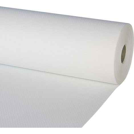 Semin – Toile de verre pour murs et plafonds – Revêtement mural à peindre – 50 m x 1 m – Poids 110 g/m² – Adaptée aux surfaces irrégulières (1/5)