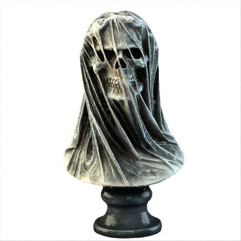 Crâne de la Mort Voilé - Décoration d'intérieur et de bureau (1/5)